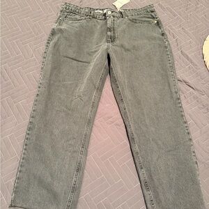 Mango Charcoal Denim Jeans